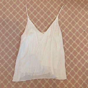 Aritzia White Tank Top